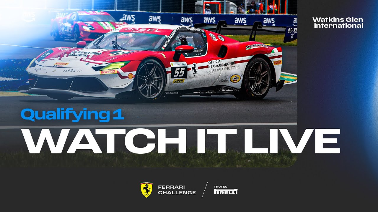 Ferrari Challenge North America - Watkins Glen, Qualifying 1