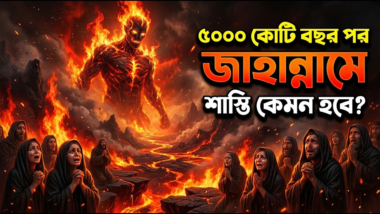 জাহান্নামে ৫০০০ কোটি বছর পর কী হবে? | জাহান্নামের ভয়ংকর আজাব | Islamic Story Bangla