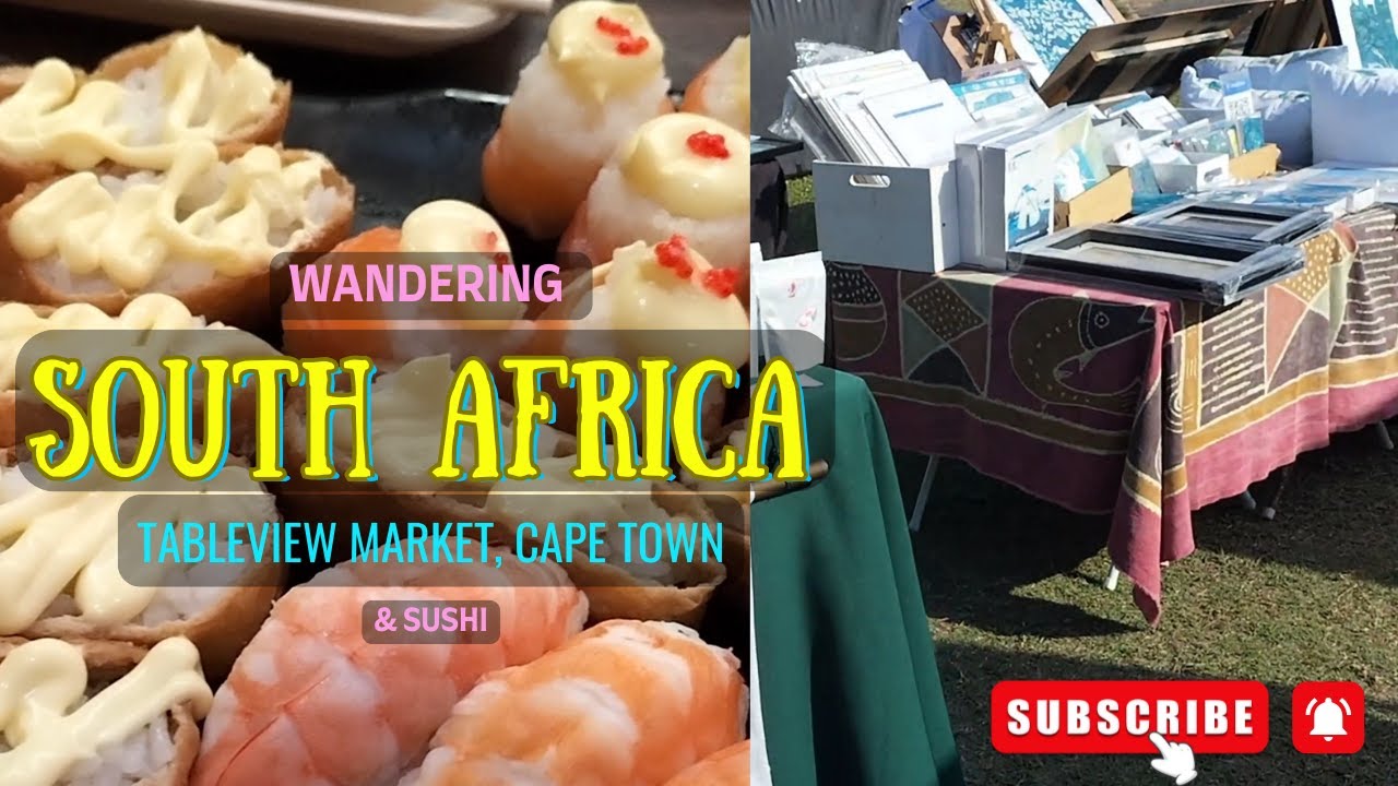 🍣Exploring A Small Market & Good Sushi For Dinner!