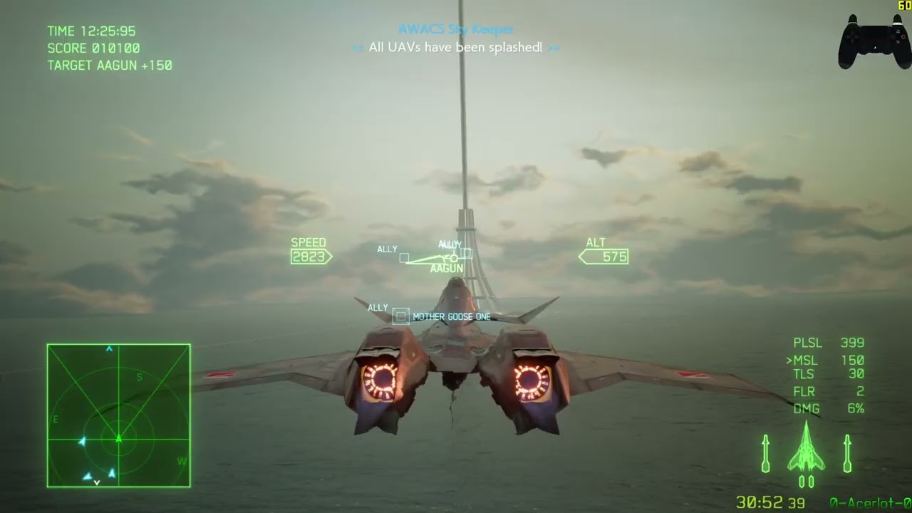 AC7 - Guns Only - DLC Aircraft - Rescue - 8'47'060