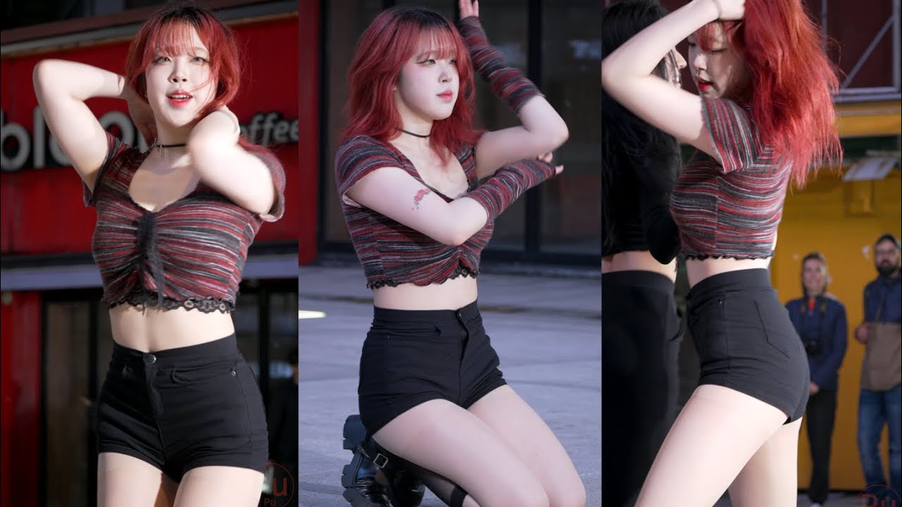 4k 250501 댄스팀 On Fleek 온플릭 은정 [보름달/킬러/핑크베놈/핫메스/핑크후디/뉴진스메들리] 신촌 버스킹 직캠 kpop fancam