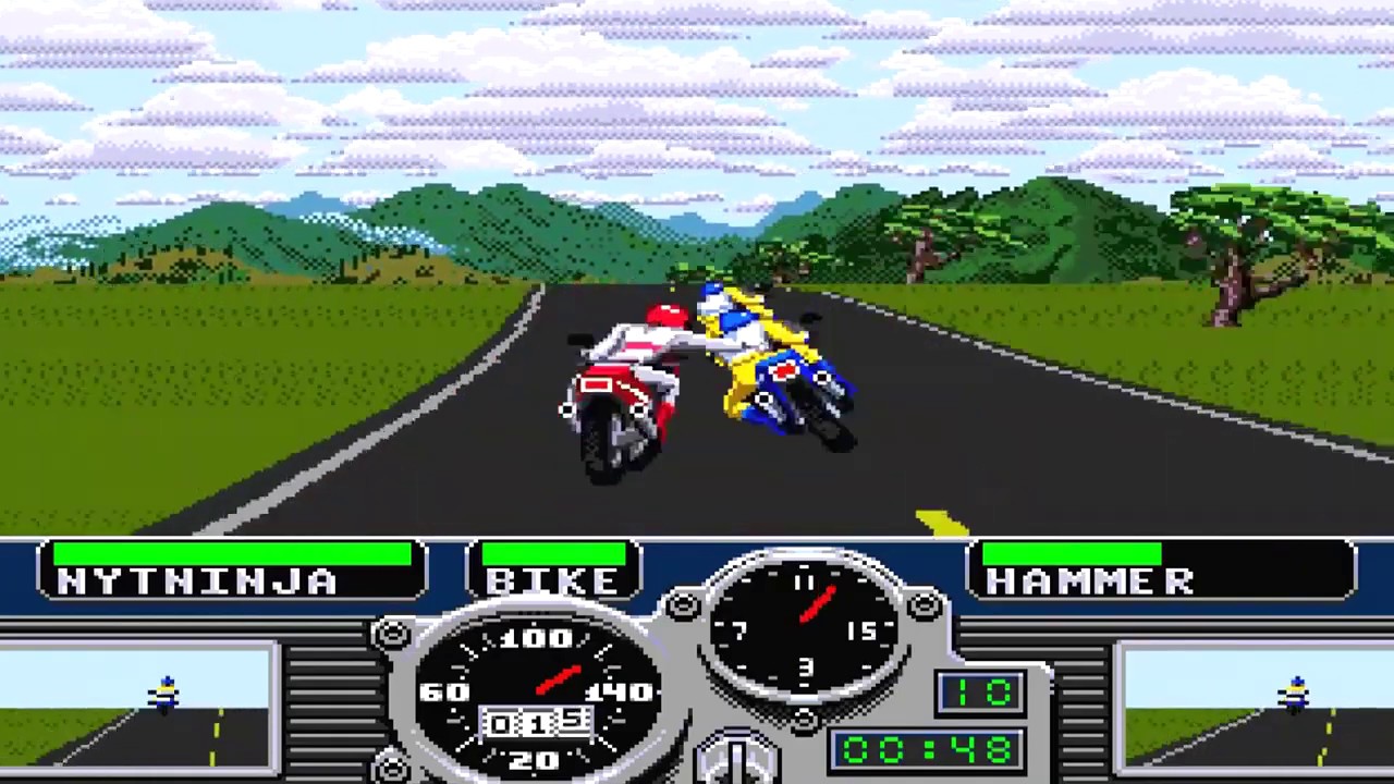 Эволюция серии игр Road Rash  1991-2019