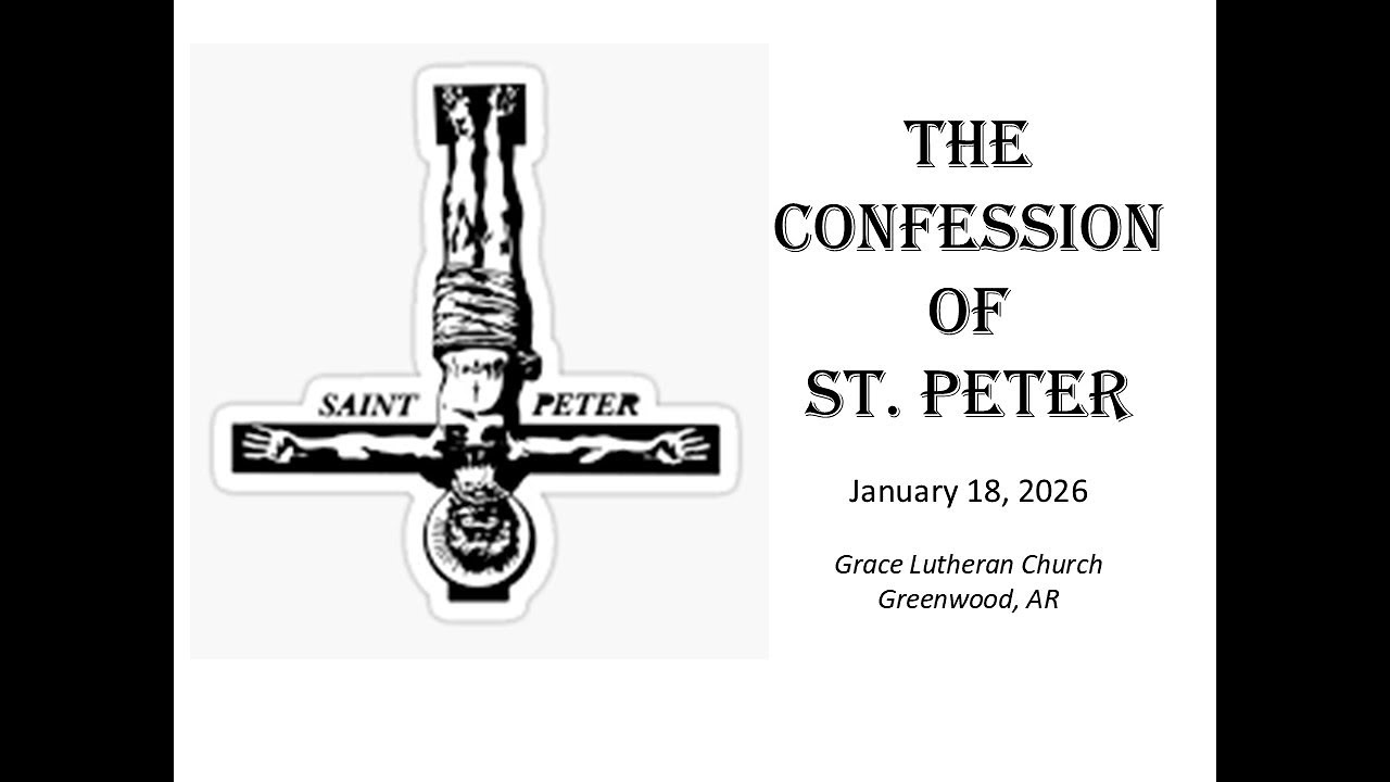 Confession of St  Peter