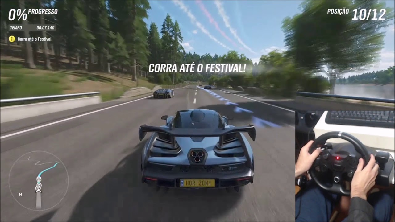Teste e Review do Volante Artaxes js090 no Forza Horizon 4 | Configuração