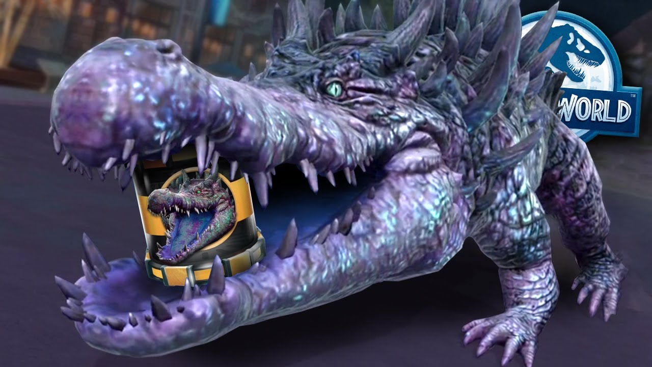 THE NEW GIANT CROC BOSS BATTLE!?!- Jurassic World Alive