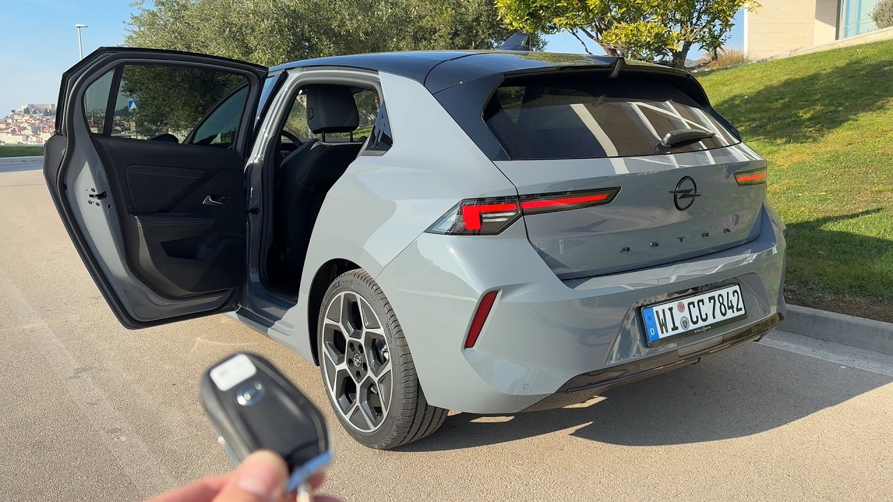 OPEL ASTRA FACELIFT 2026 - PRACTICALITY test, TRUNK SPACE, ski hatch & EASY VENTILATION controls