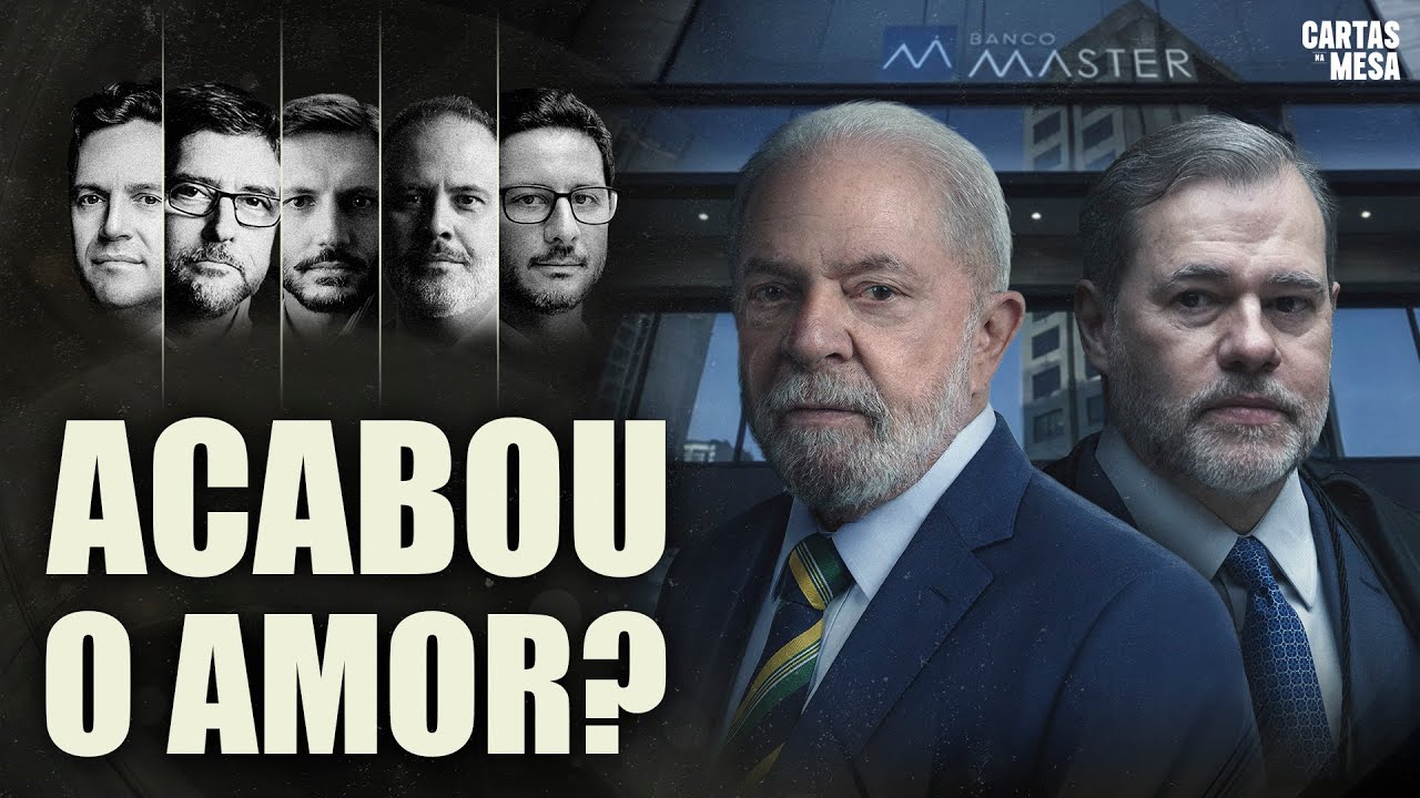 CRISE DO MASTER VAI RACHAR GOVERNO E STF? | Cartas Na Mesa - 27/01/26
