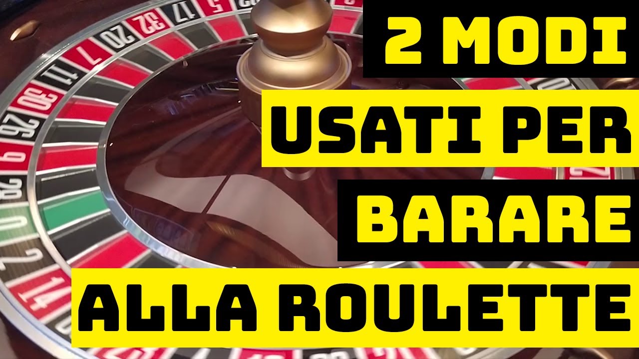 2 modi che i giocatori usano per ♦♥BARARE♠♣ alla **ROULETTE**  spiegati in 4 minuti.