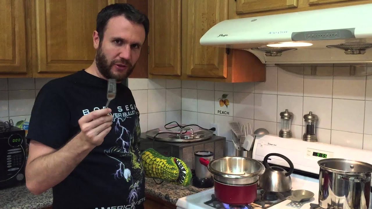 Cooking With Dan - Making Popcorn Butter Out Of Jelly Bellies