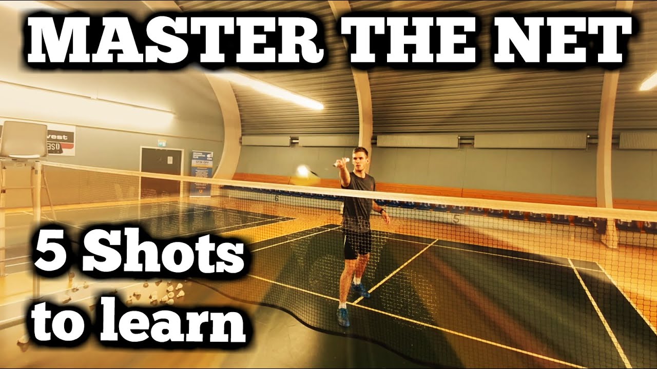 Badminton: Master The Net - 5 NET SHOTS TO LEARN! bulutangkis