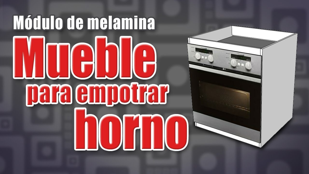 Mueble para el horno empotrado - COCINA MODULAR - Muebles de melamina - Carpintería Moderna