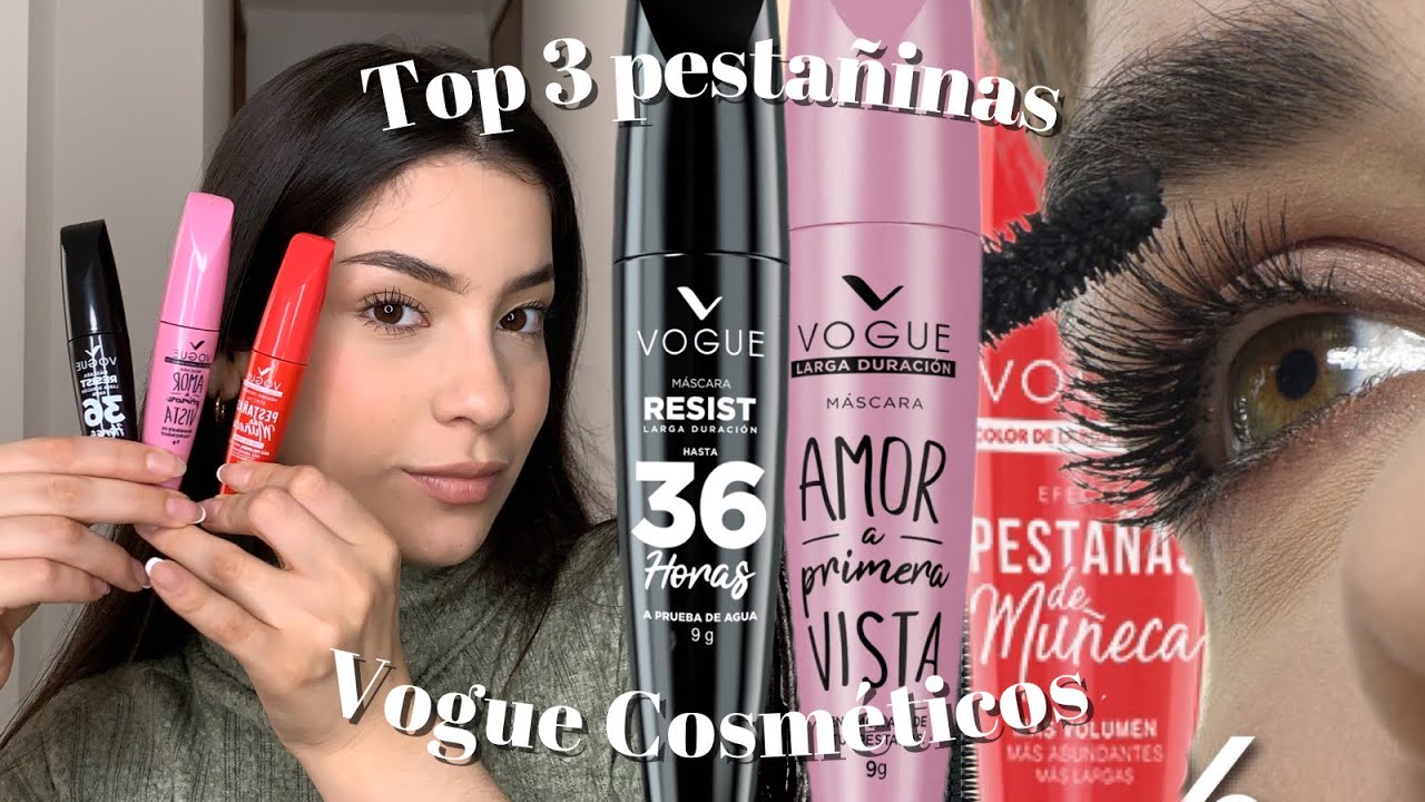 TOP 3 de PESTAÑINAS que no BAJAN EL RIZO de VOGUE COSMETICOS | @camilaaldanar