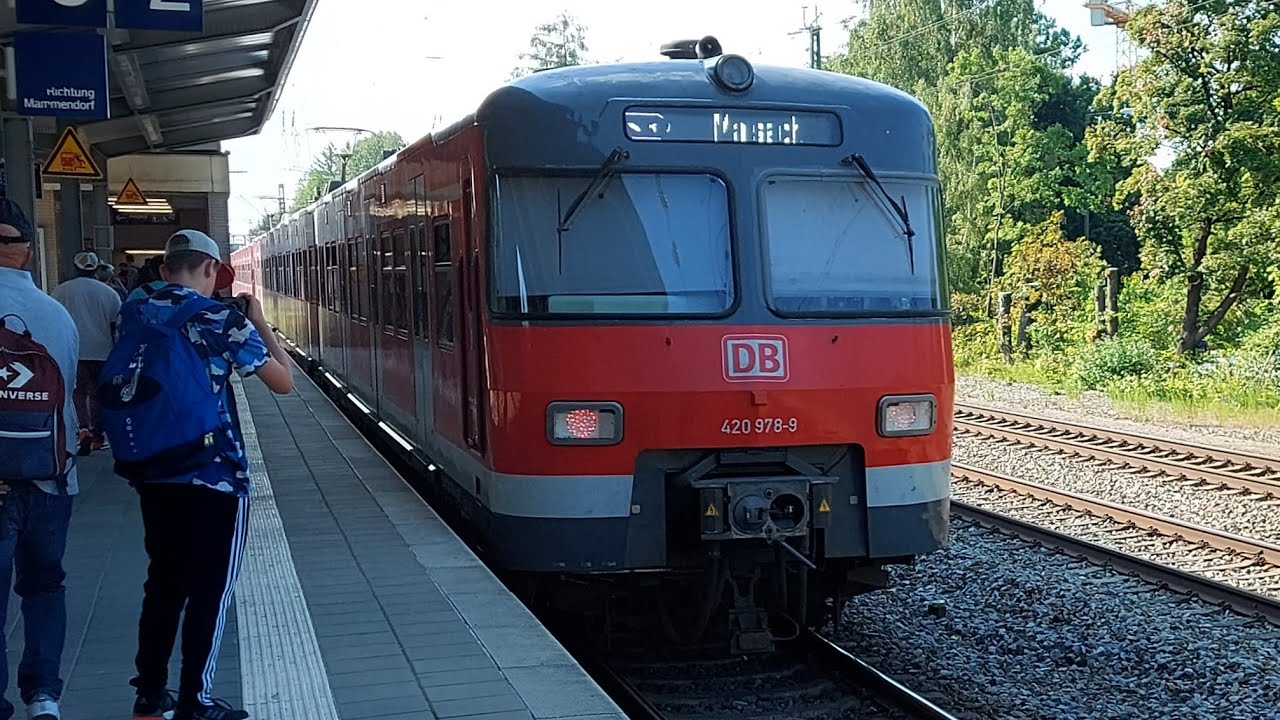 Ausfahrt einer Br 420 aus M&uuml;nchen Lochhausen