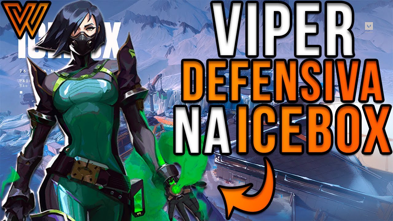 COMO JOGAR de VIPER na DEFESA da ICEBOX | DICAS de VALORANT