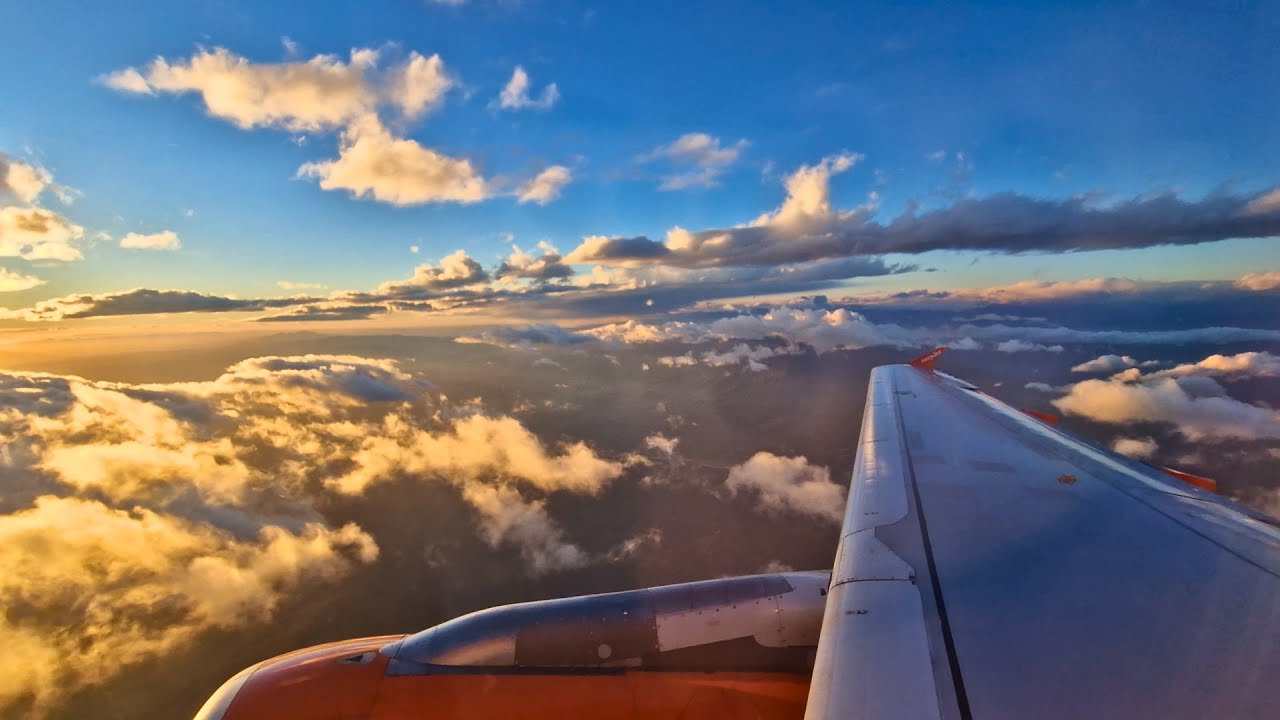 Базель 🇨🇭 ✈ Барселона 🇪🇸 | Полет на восходе солнца + шаткая посадка