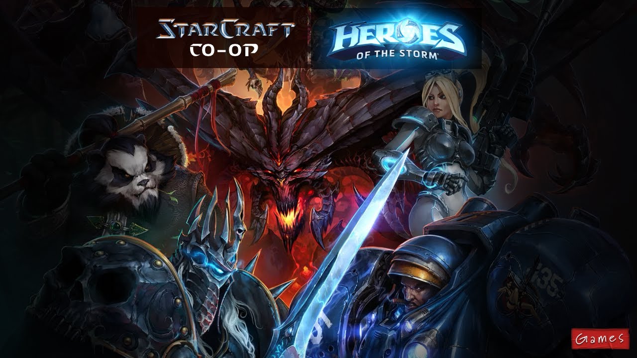 Just Gaming: StarCraft Co-Op & Heroes of the Storm