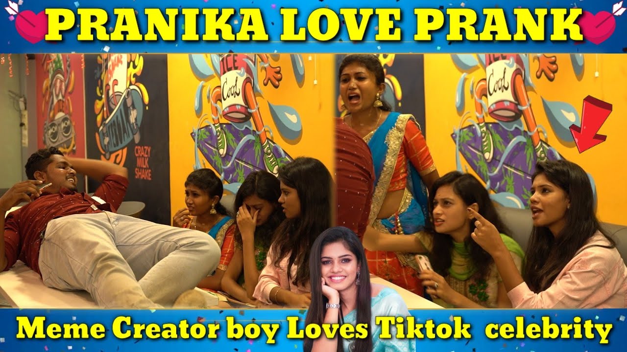 Pranika Love Prank | Love Proposal Prank | Tamil Prank | Memecreator Prank| TamilMediumPasanga |TMP