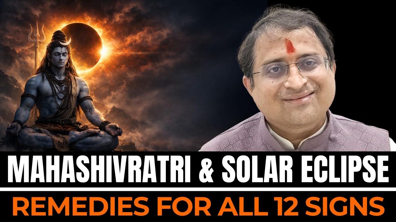 Mahashivratri & Solar Eclipse 2026 | Remedies for All 12 Signs #mahashivratri #solareclipse