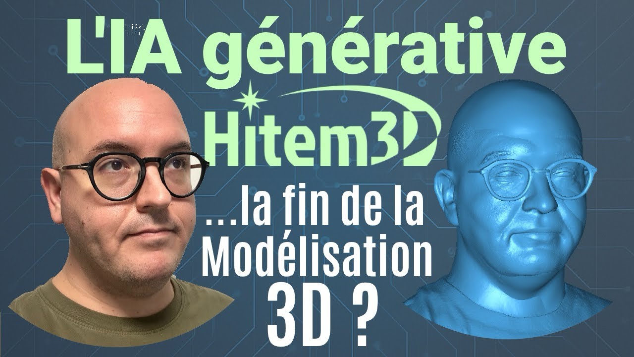 L’IA générative 3D de Hitem3D vas tuer la modélisation?