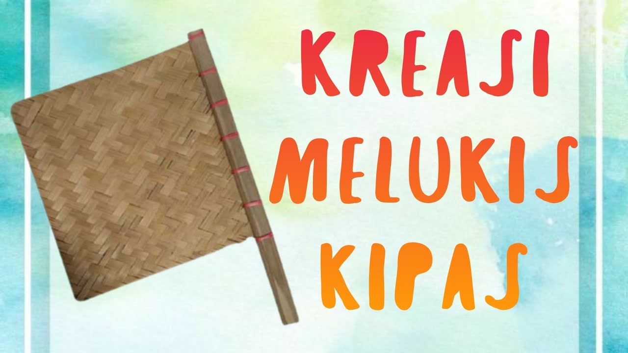 Kreasi melukis kipas