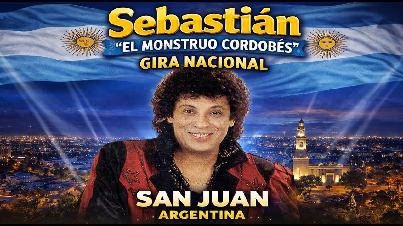 🔥 SEBASTIÁN – EL MONSTRUO CORDOBÉS EN SAN JUAN 🇦🇷 | GIRA NACIONAL | SHOW HISTÓRICO CUARTETO 💣🎶