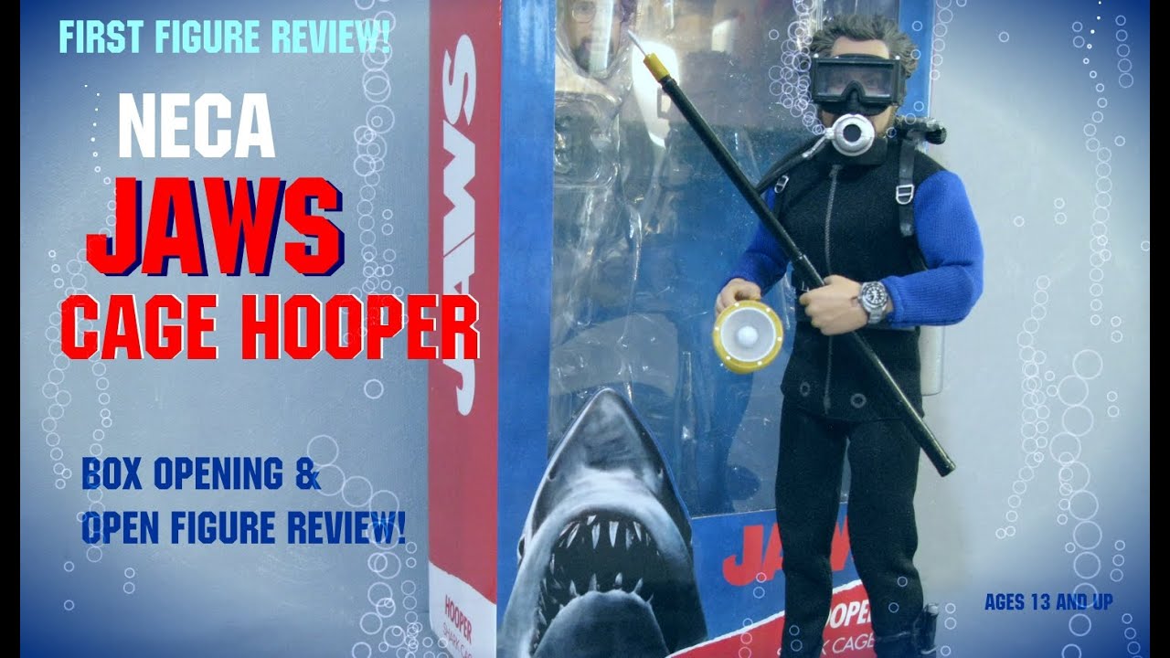 NECA's JAWS Diver Hooper Figure Review