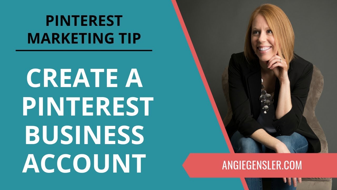 Pinterest Marketing Tip #1 - Create a Business Account