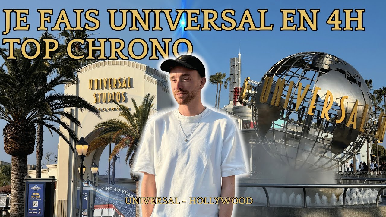JE FAIS TOUT UNIVERSAL STUDIOS EN 4H TOP CHRONO