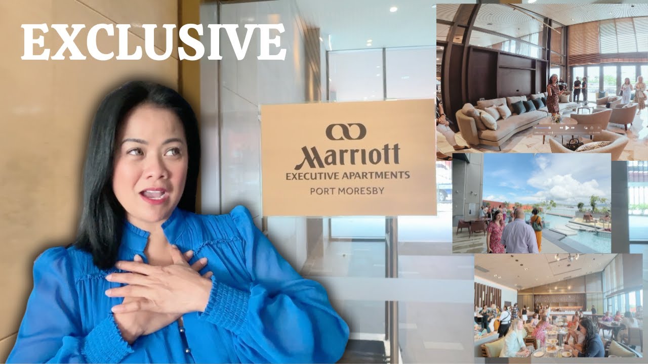 EXCLUSIVE!!!🤩 | MARRIOTT  EXECUTIVE APARTMENTS IN PAPUA NEW GUINEA | LUXURY APARTMENTS TOUR 2024 🫠🤔😍
