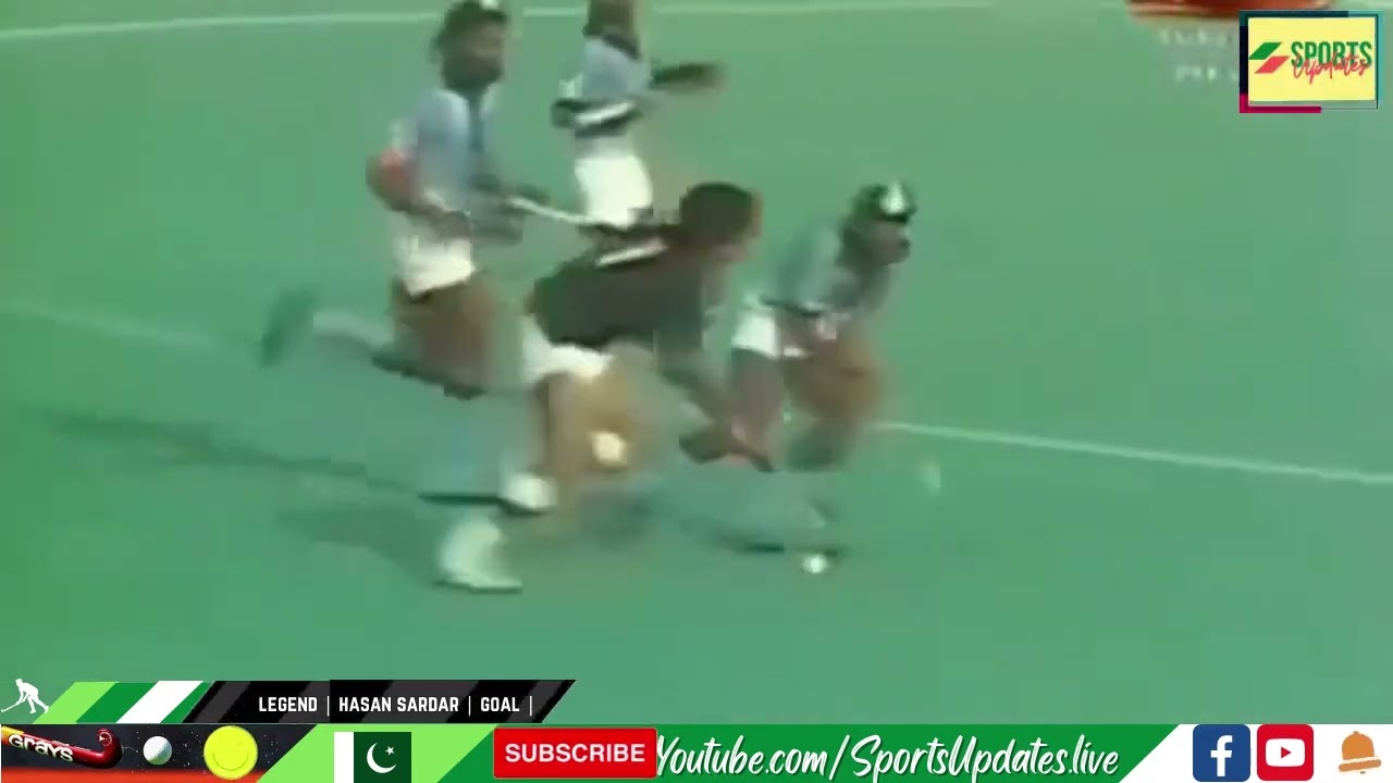 The king of hockey match Hassan sardar Best player in the world