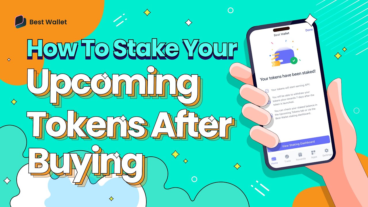How To Stake Your Upcoming Tokens After Buying in Best Wallet