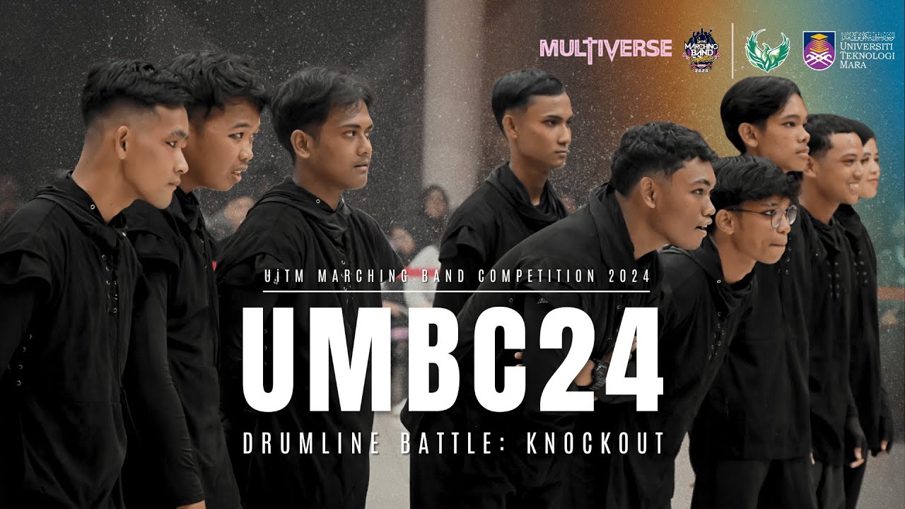 DRUMLINE BATTLE : GREEN PHOENIX MARCHING BAND VS EXIMIUS REGIMENT | GPMB JOHOR | UMBC 2024