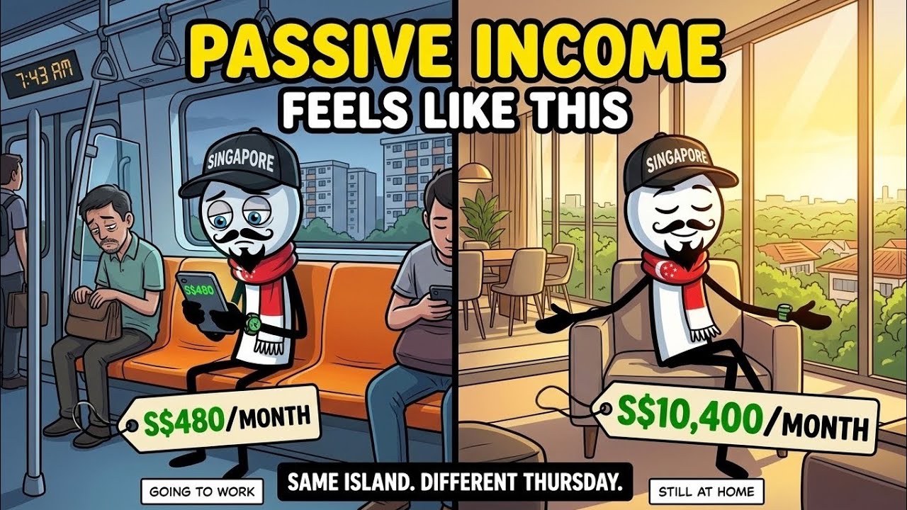 What Every Level of Passive Income Feels Like in Singapore (S$500 to S$10,000/month)