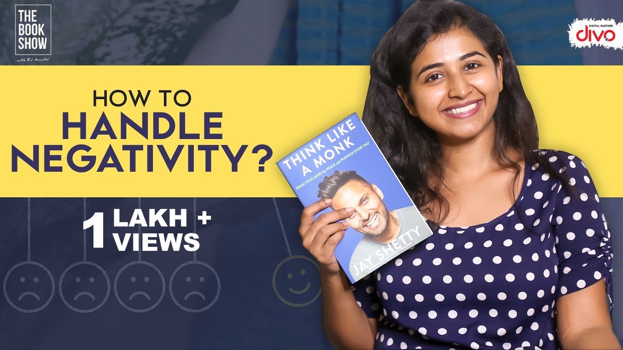 How to Handle Negativity? Bookmark from Think Like A Monk | The Book Show ft. RJ Ananthi