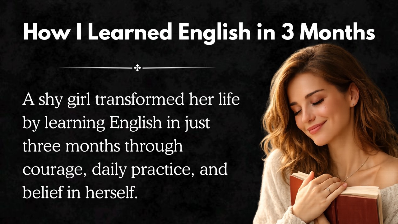 She Learned English in 3 Months and Shocked Everyone 😲  Learn English Through Story