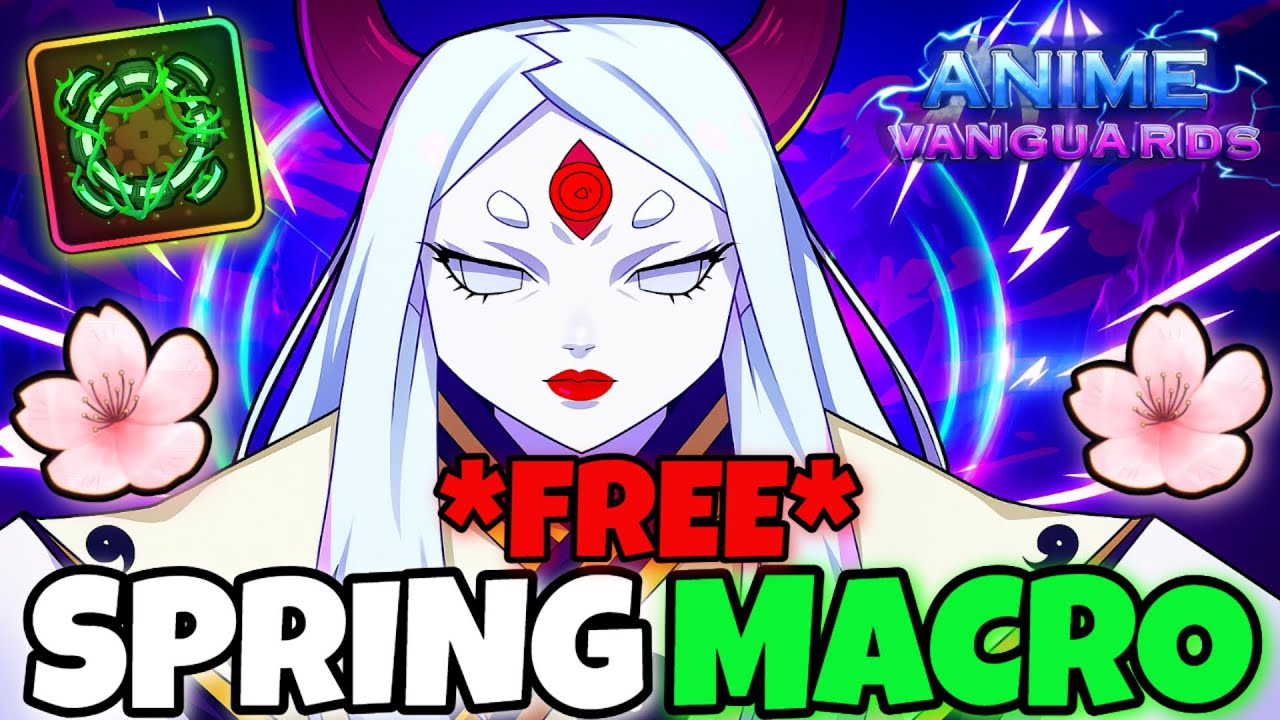 How To MACRO Spring Portals Overnight In Anime Vanguards!
