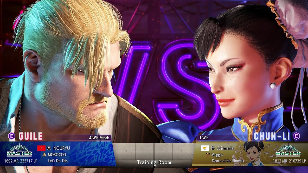 NOURYU (GUILE) vs Arismania (CHUN-LI) Ranked Match