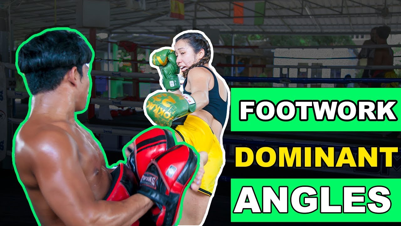 Muay Thai Footwork and Counters - Taking Dominant Angles