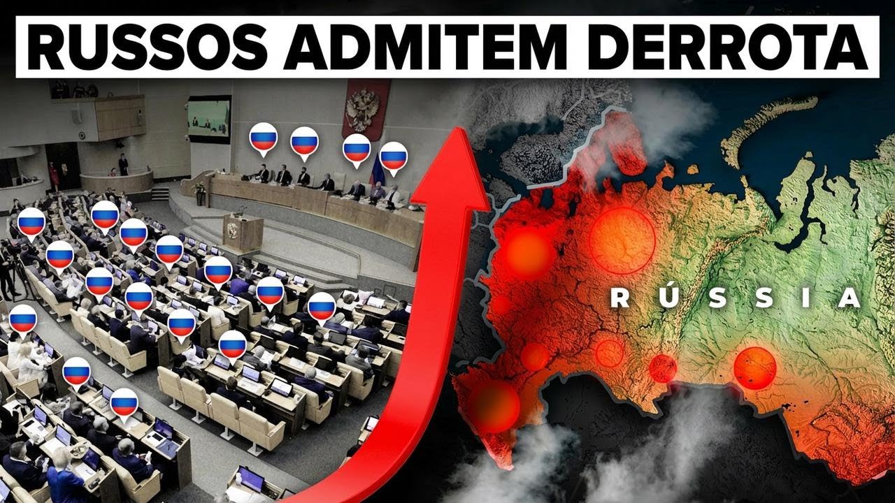 Inacreditável: Parlamento russo admite que perdeu a guerra
