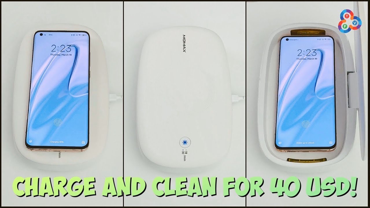 Momax Q.Power UV-Box - Charge & Clean your Phone for 40 USD!
