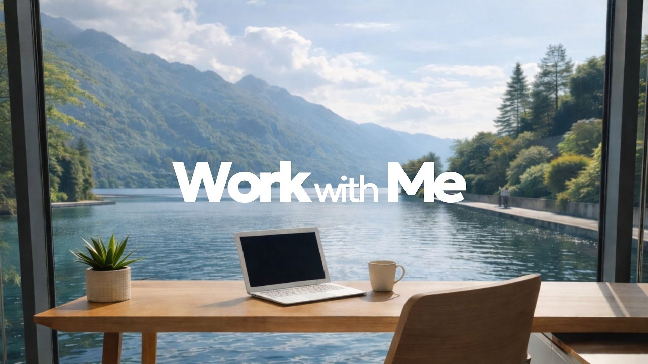 2 часа концентрации у окна с видом на озеро ㅣ Work Playlist No Lyrics