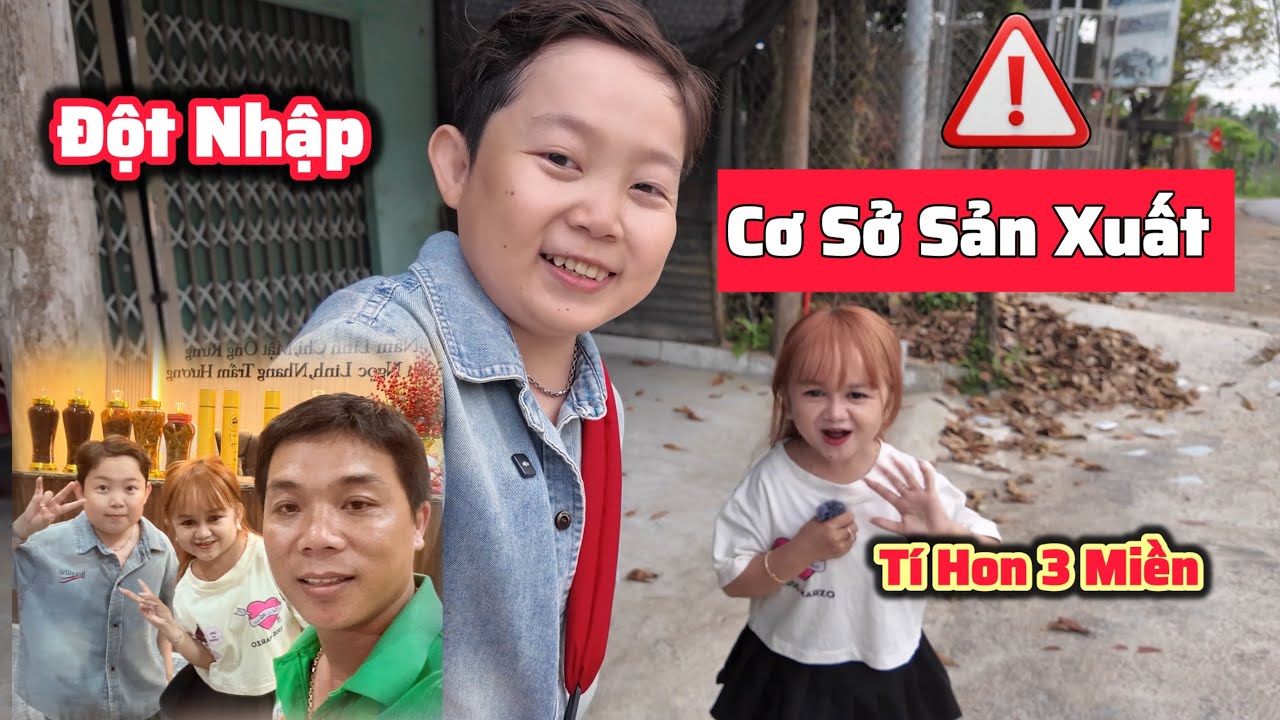 Huyền Hrê Và Tài Tí Tẹo Đột Nhập Vào Cơ Sở Sản Xuất Kiểm Tra Tình Hình Khiến Ông Chủ Giật Mình
