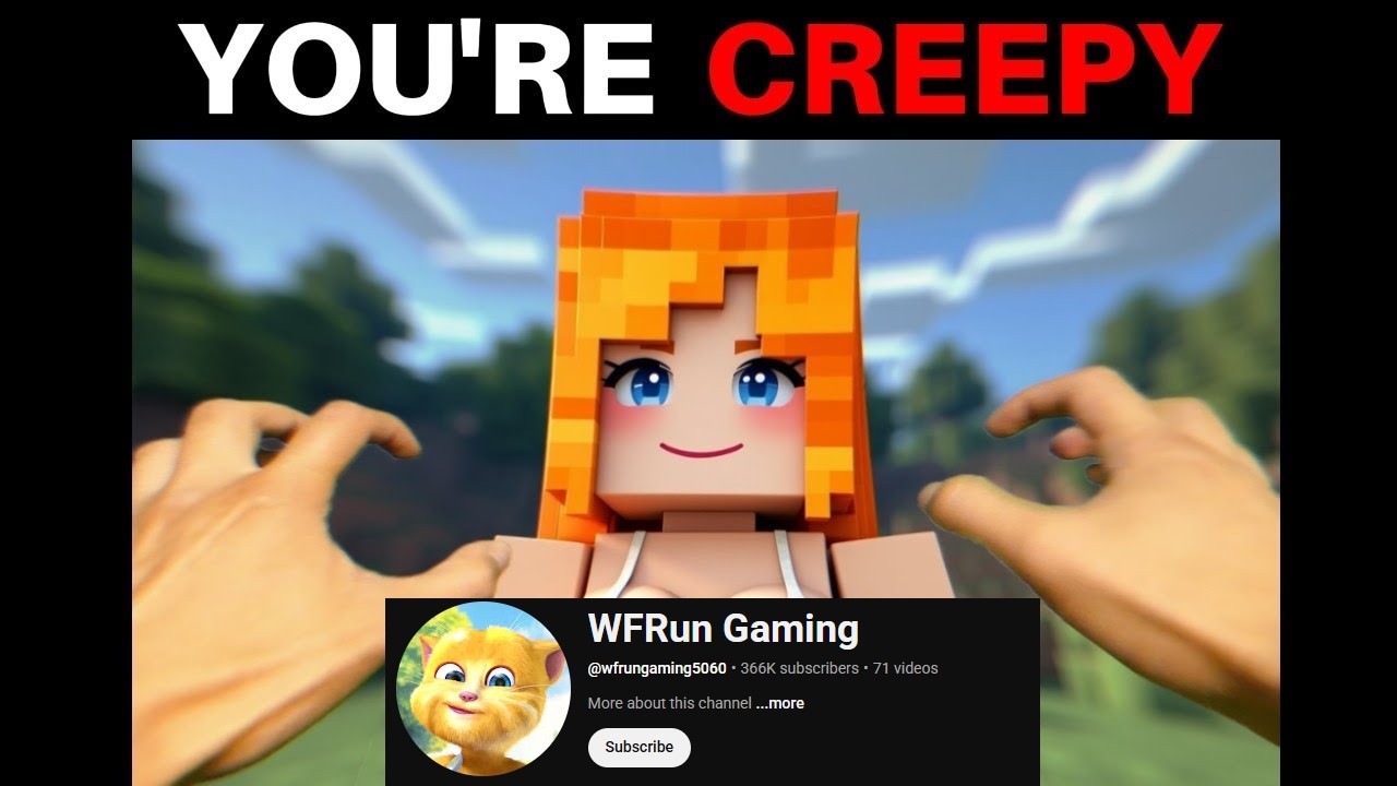 Stop This Creepy Brain Rot Minecraft Channel...