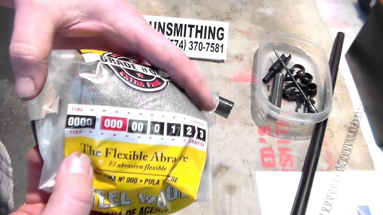 How to remove rust from a blued surface