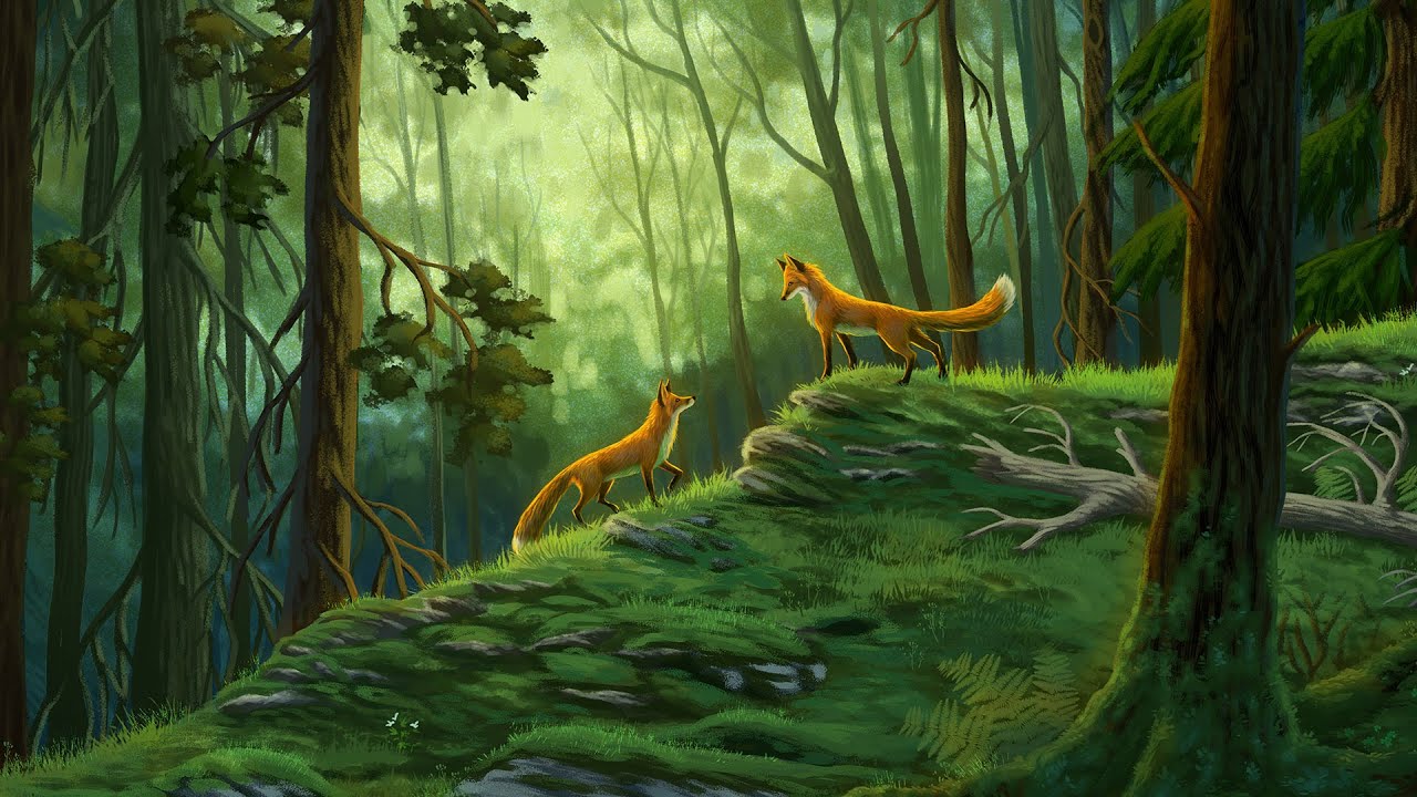 Forest Adventurers - Painting time lapse