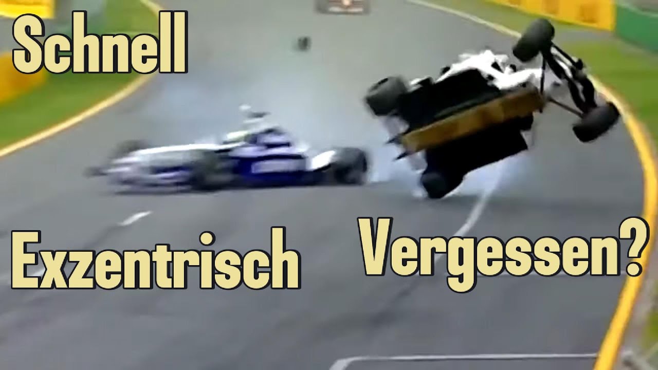 Schnell - Exzentrisch - Vergessen? - Jacques Villeneuve