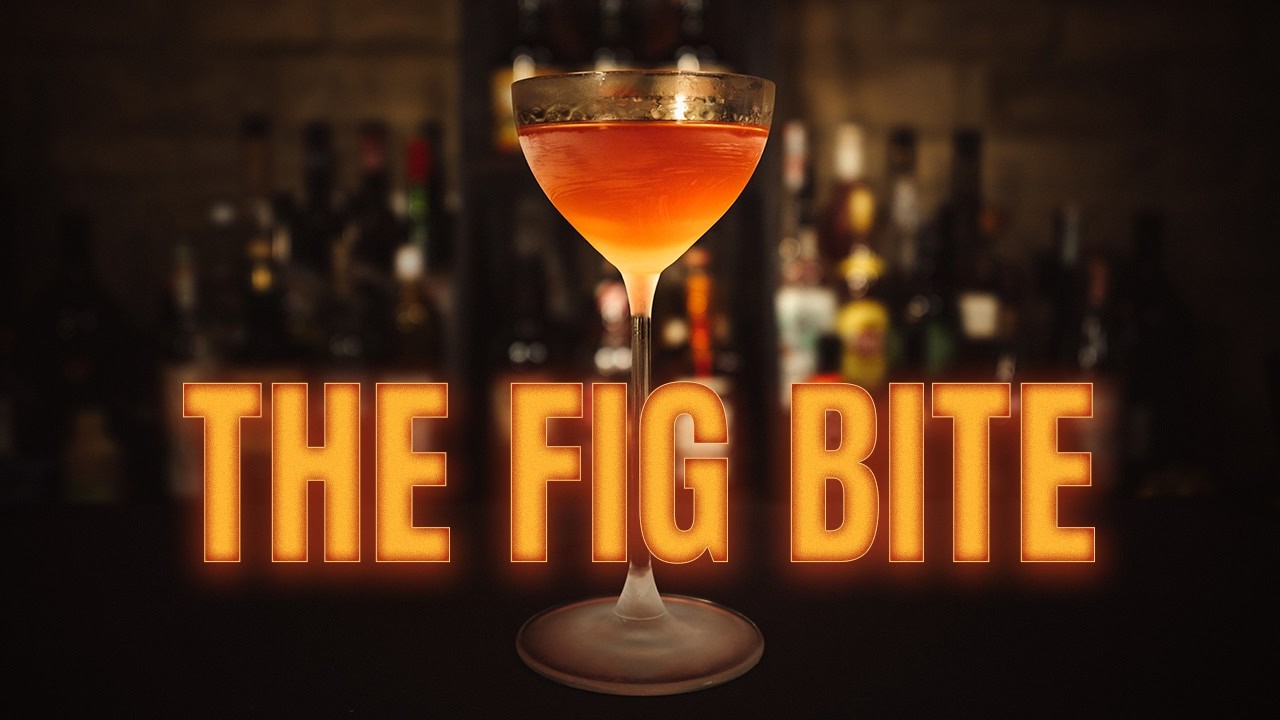 Приготовьте потрясающий зимний коктейль с помощью домашнего сиропа из инжира