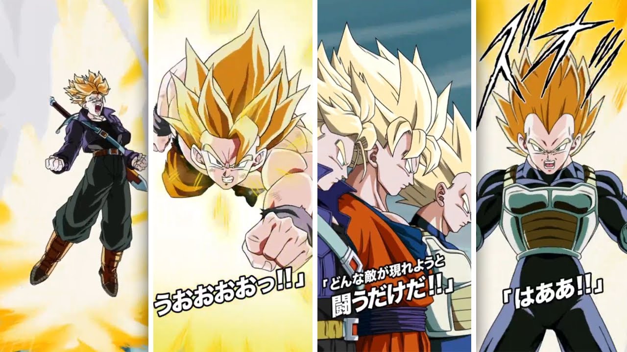 *NEW* CARNIVAL LR SSJ GOKU, SSJ VEGETA & SSJ TRUNKS SUPER ATTACK ANIMATIONS! (DBZ: Dokkan Battle)