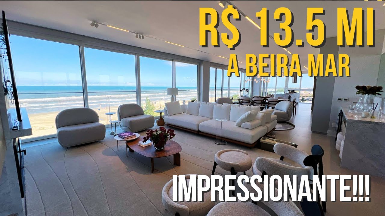 MANSÃO SUSPENSA A BEIRA MAR DE CAPÃO DA CANOA UM DOS M² MAIS CARO DO RS