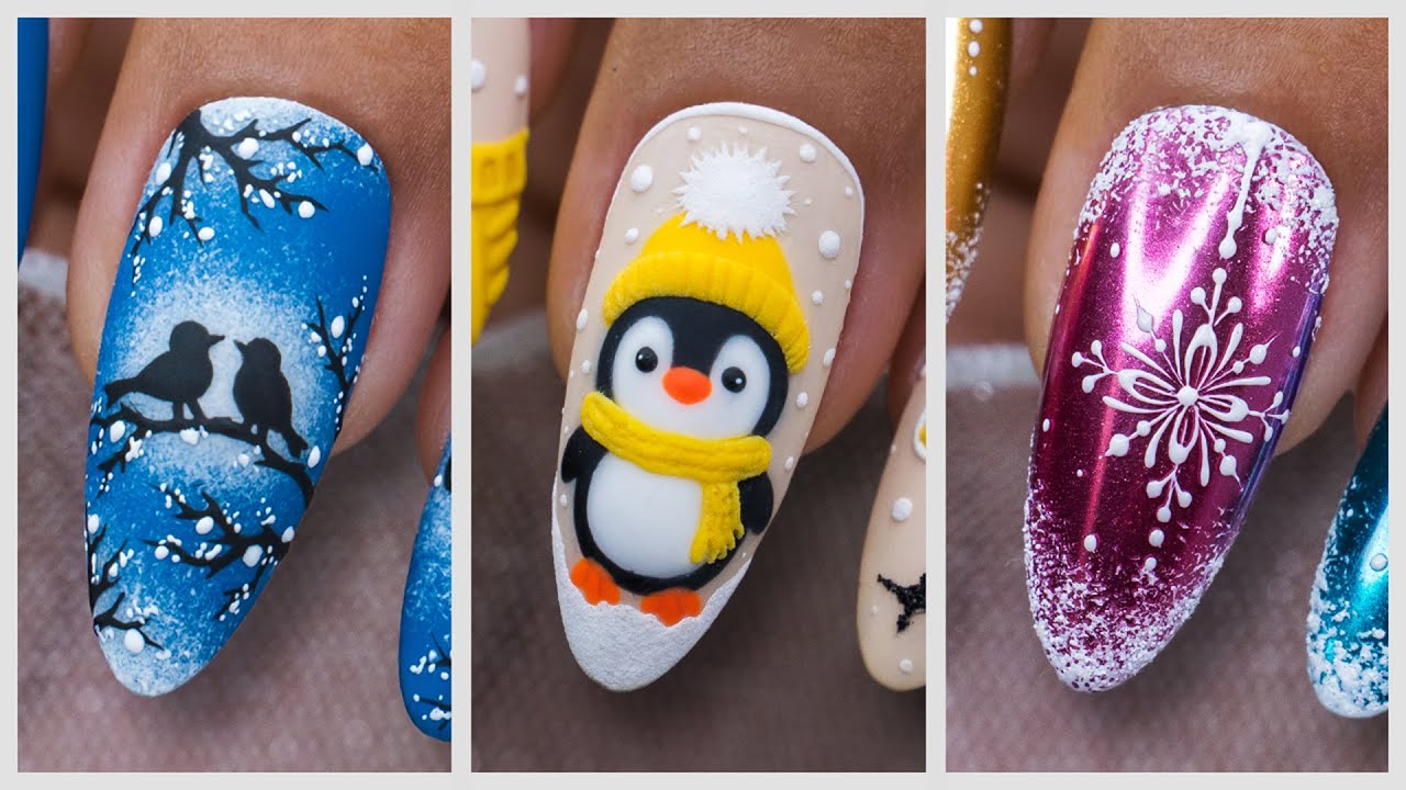 Cozy Winter Nail Art Ideas 2025❄️ Best Holiday Tutorial Compilation🎄
